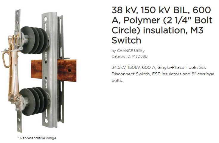Switch Hook 600A 38kv